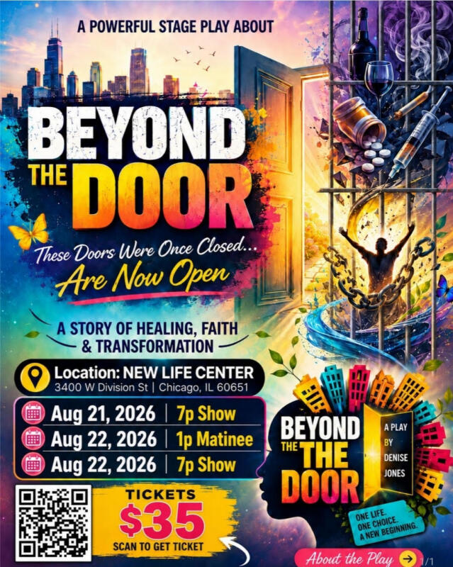 Award-Winning Stage Play “Beyond the Door” Returns Home to Chicago’s West Side