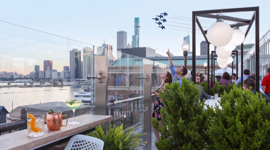 Flight Deck: Air Show Rooftop Watch Party at Offshore