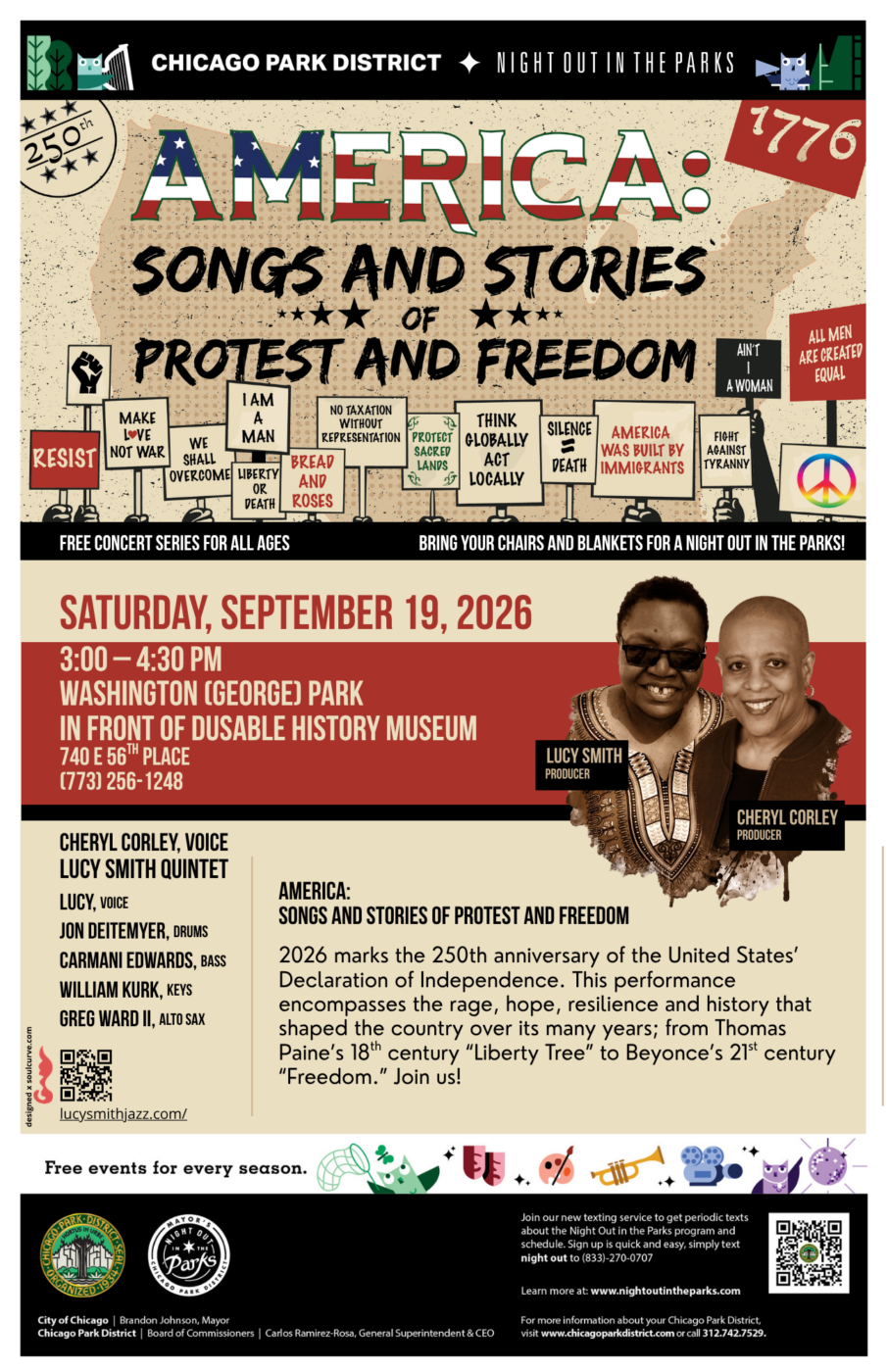 L Smith – Protest and Freedom Poster – SEPTEMBER