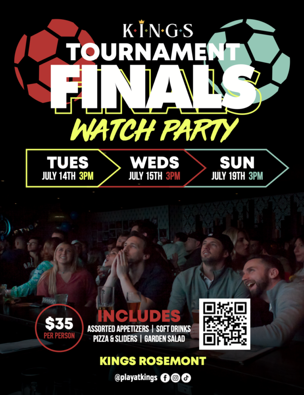 Soccer Finals Watch Party at Kings
