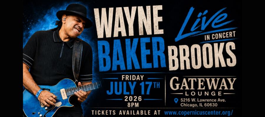 An Evening of Chicago Blues with Wayne Baker Brooks