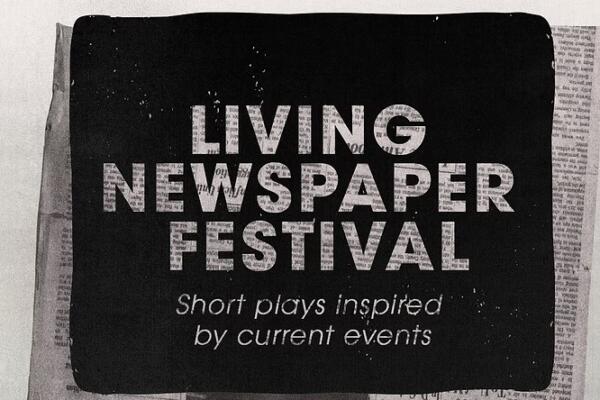 Jackalope Theatre Presents the 17th Annual Newspaper Living Festival