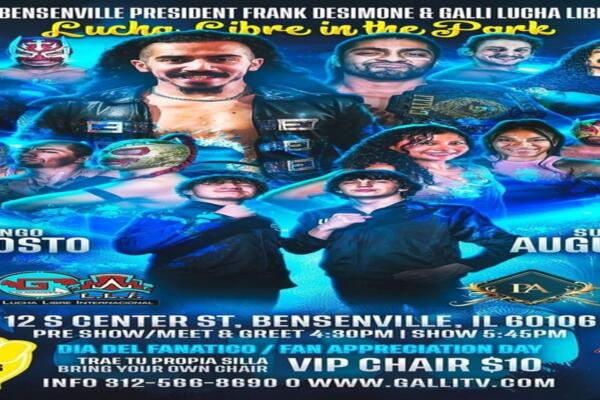 Lucha Libre in the Park: Free Family Event, Presented by Village of Bensenville and Galli Lucha Libre