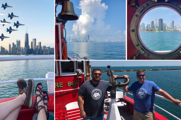 Air & Water Show Cruises with Chicago Fireboat Tours