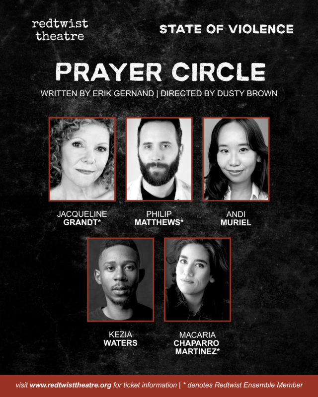 Redtwist Theatre Presents The First Show of Its 22nd Season, “Prayer Circle”