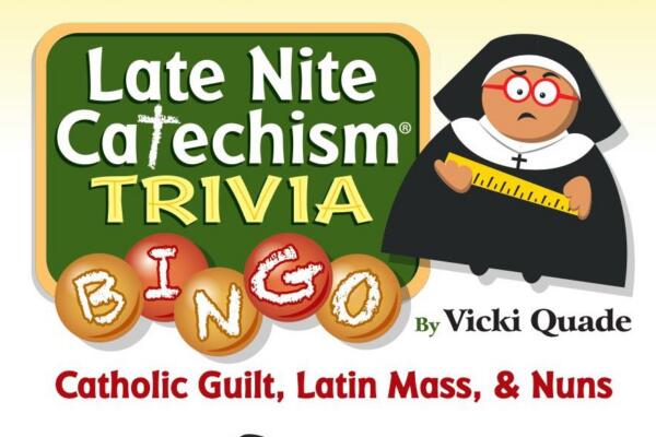 Late Nite Catechism Trivia Bingo