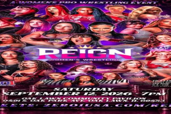 Zero1 USA Presents: Reign Women’s Pro Wrestling Event