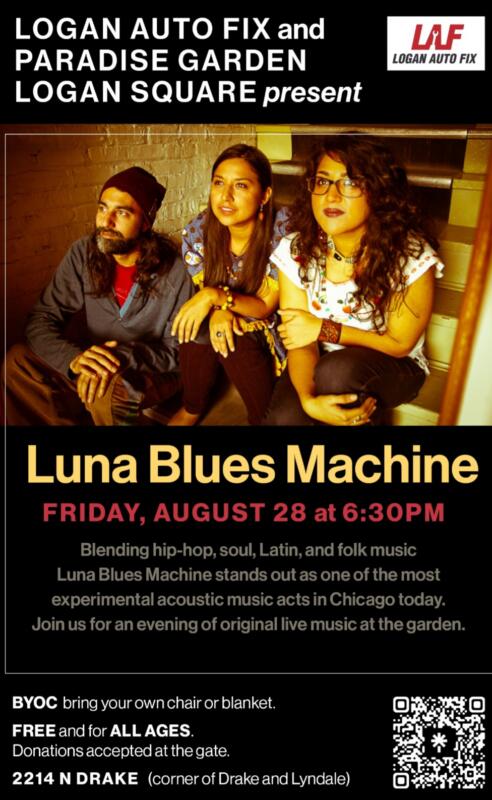 Luna Blues Machine Performs
