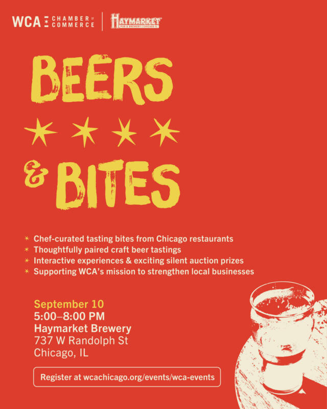 Beers & Bites 2026 | West Loop Chicago Food & Craft Beer Tasting