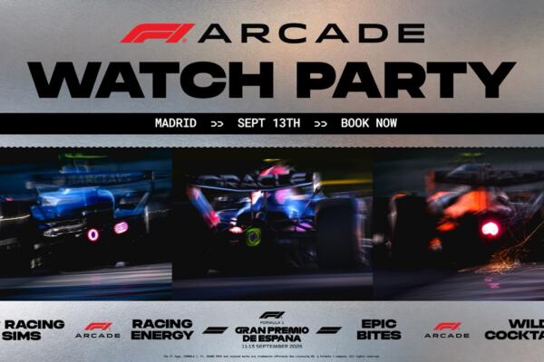 FORMULA 1® TAG HEUER GRAN PREMIO DE ESPAÑA 2026 Watch Party at F1® Arcade Chicago