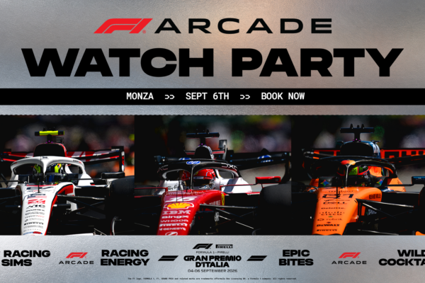 FORMULA 1® PIRELLI GRAN PREMIO D’ITALIA Watch Party at F1® Arcade Chicago
