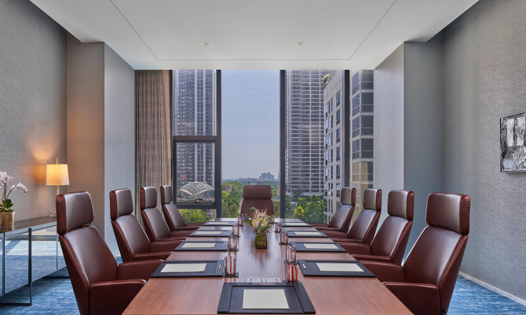 A boardroom at The St. Regis