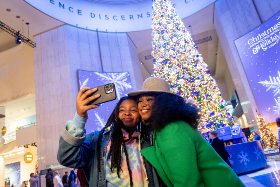 Christmas Around the World at Museum of Science and Industry; photo by Kathleen Hinkel