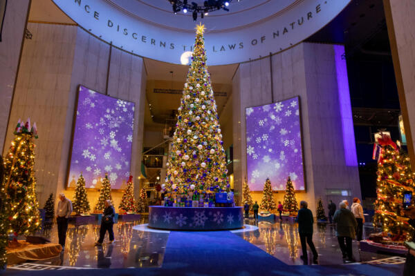 Christmas Around the World at Museum of Science and Industry; photo by Kathleen Hinkel