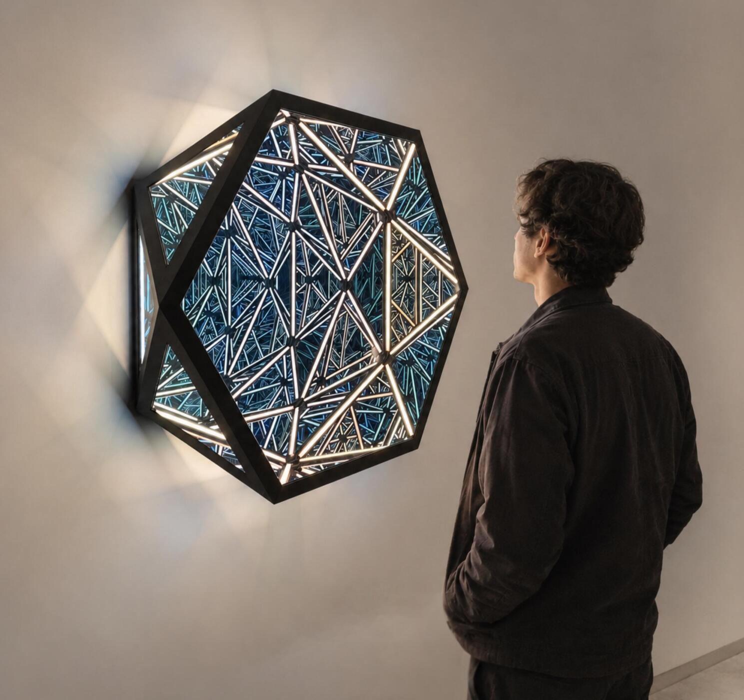 Anthony James Hexgonal Antiprism 6.5 courtesy of Melissa Morgan Fine Art