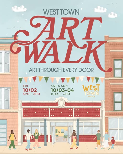 west town art walk