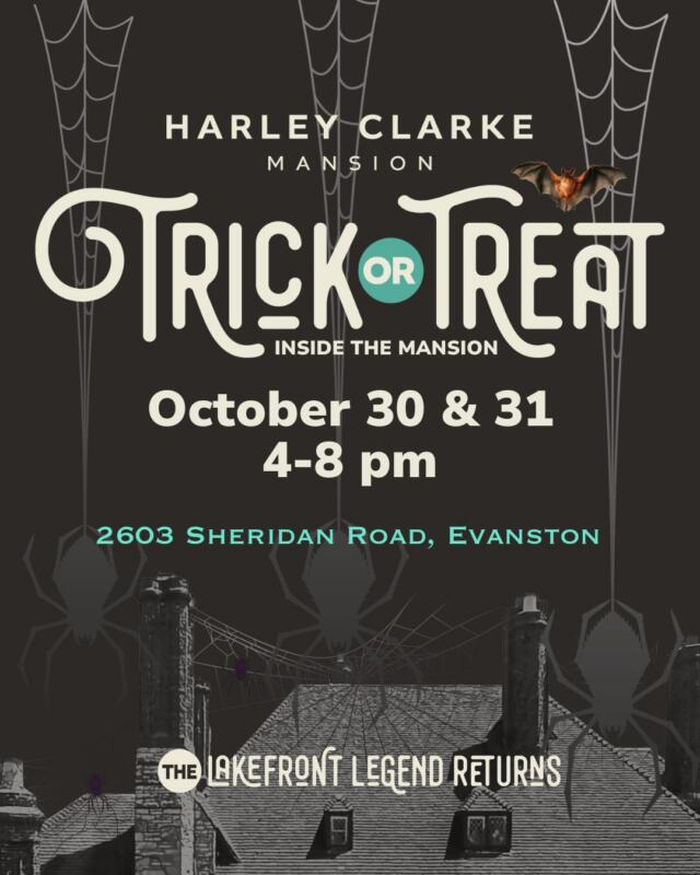 “Haunted” Harley Clarke Mansion Opens Doors for Halloween Trick-Or-Treating