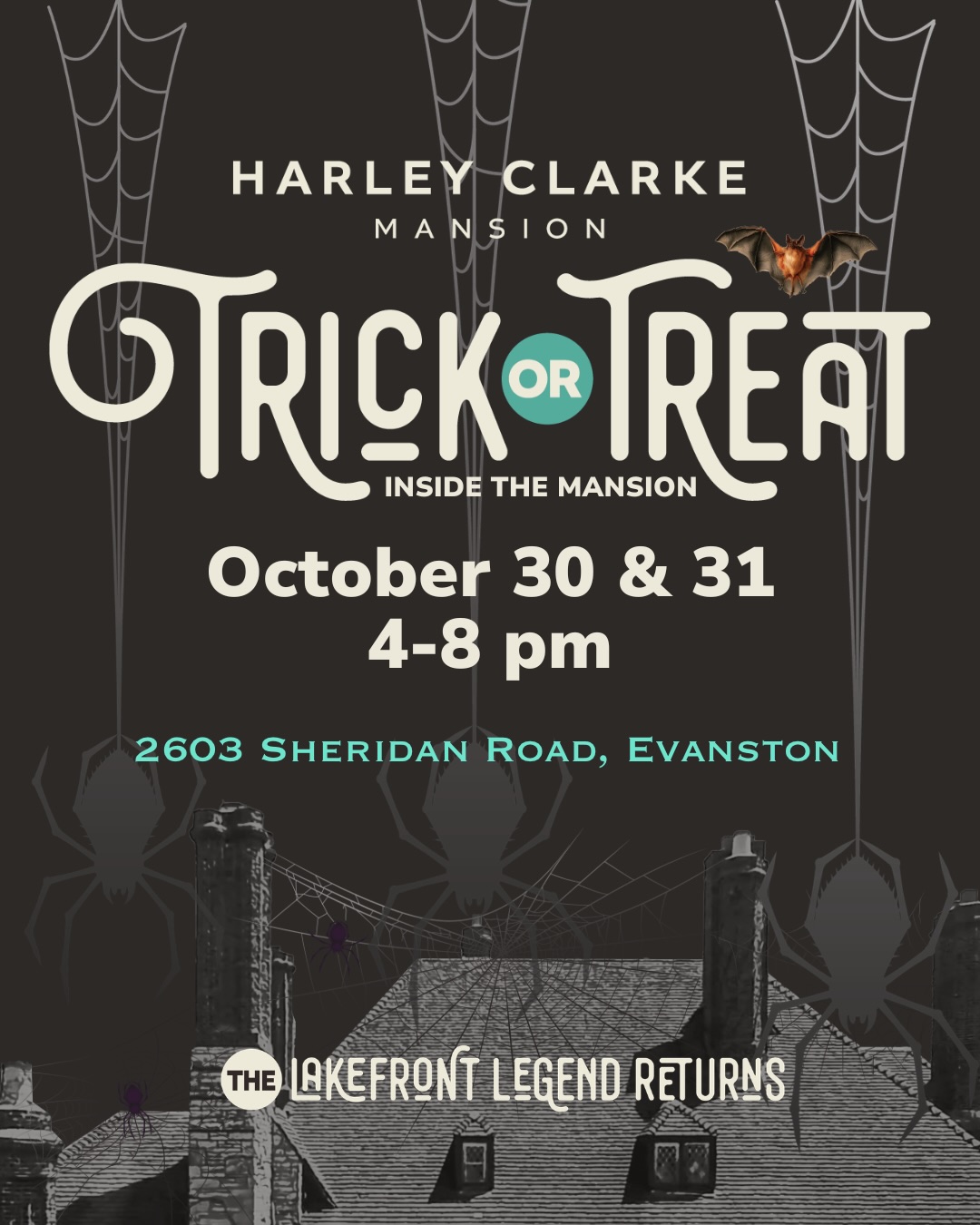 Halloween black w Evanston address