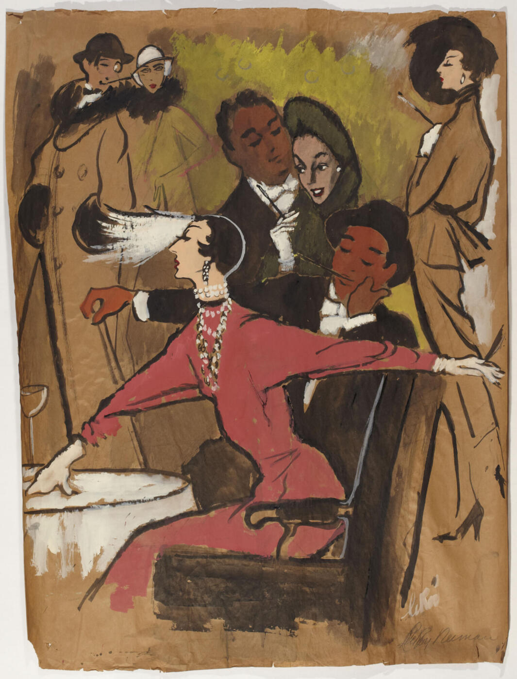 LeRoy Neiman_Ladies and Gentlemen at the Night Club