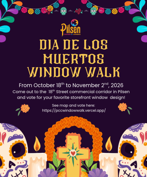 Pilsen Día de Los Muertos Window Walk