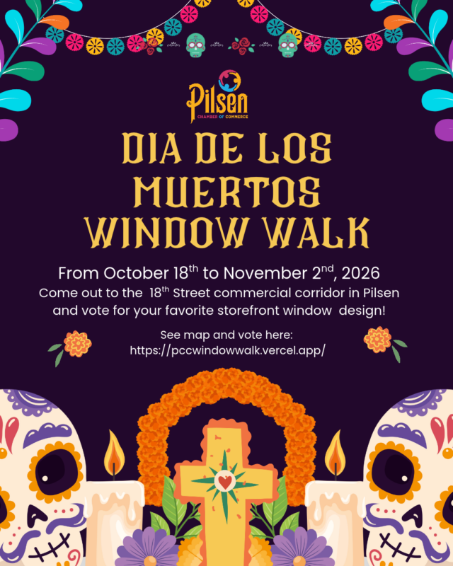 Pilsen Día de Los Muertos Window Walk