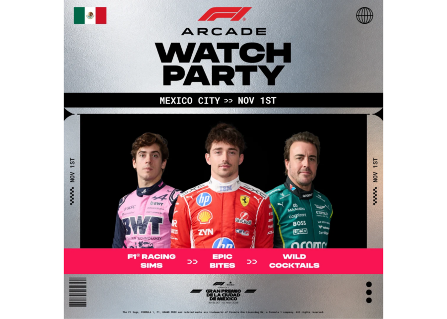 FORMULA 1 GRAN PREMIO DE LA CIUDAD DE MÉXICO 2026 Watch Party at F1® Arcade Chicago
